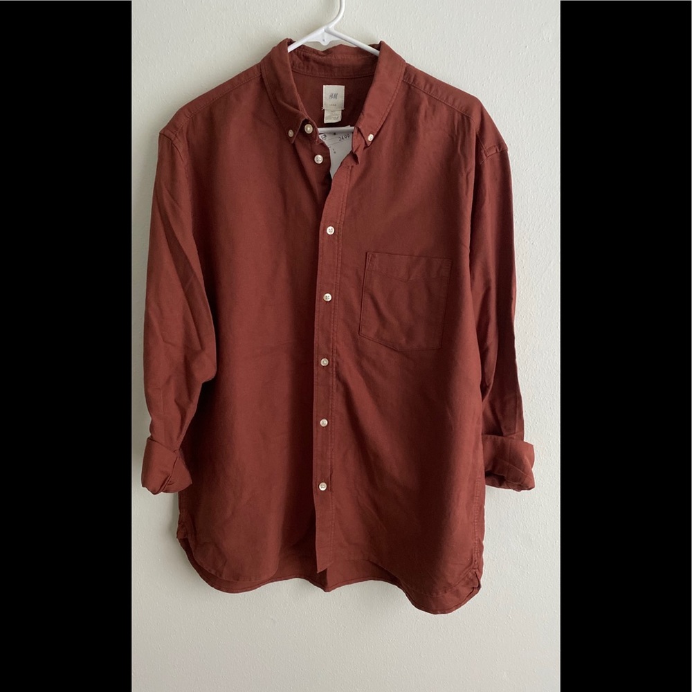 🌵SOLD🌵Red Button Down Shirt